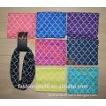 Quatrefoil Infinity Scarf /Monogrammed Jersey Chevron Infinity Scarf